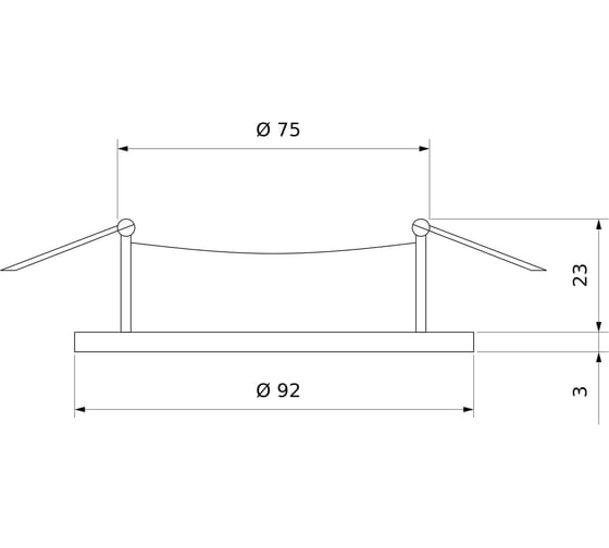 Встраиваемый светильник Elektrostandard 1061/1 MR16 WH белый a036415