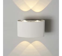 Садово-парковый светильник Elektrostandard 1555 TECHNO LED со светодиодами TWINKY DOUBLE белый a038419