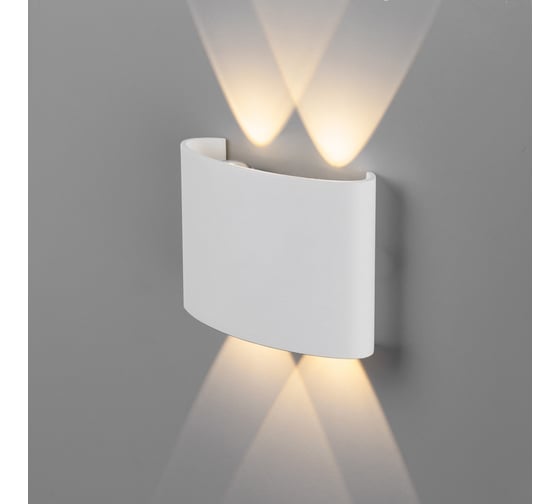 Садово-парковый светильник Elektrostandard 1555 TECHNO LED со светодиодами TWINKY DOUBLE белый a038419