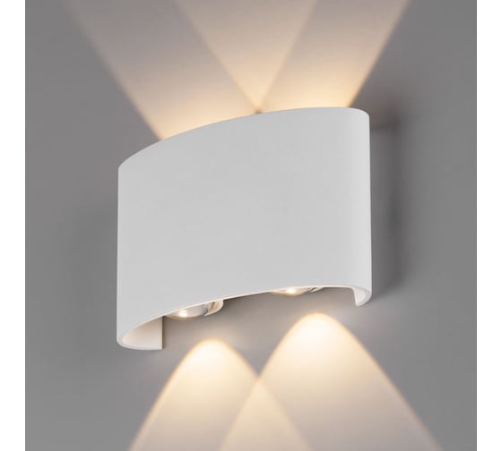 Садово-парковый светильник Elektrostandard 1555 TECHNO LED со светодиодами TWINKY DOUBLE белый a038419