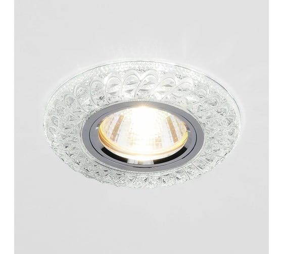 Встраиваемый светильник Elektrostandard 2180 MR16 CL прозрачный a034163