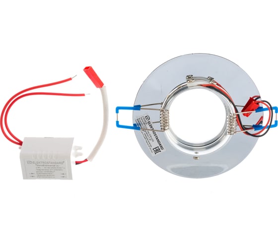 Встраиваемый светильник Elektrostandard 2199 MR16 CL зеркальный прозрачный a037505
