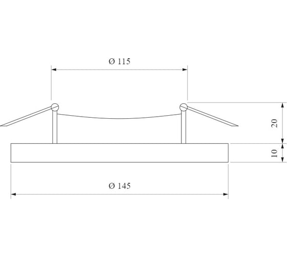 Встраиваемый светильник Elektrostandard DLR024 10W 4200K a038373