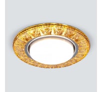 Встраиваемый светильник Elektrostandard 3022 GX53 GD золото a037069