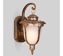 Садово-парковый светильник Elektrostandard GLYF-2010D черное золото a028011