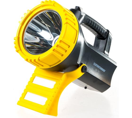 Ручной светодиодный фонарь Elektrostandard FLK27-26-10W-01led BK Tourist a032862