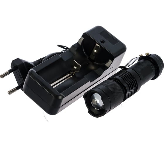 Фонарь Elektrostandard FLS22-9,3-3W 01led BK Черный (Twinkle) a032314
