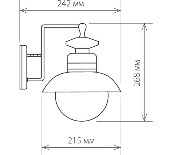 Садово-парковый светильник Elektrostandard GL 3002D Talli D брауни a038481