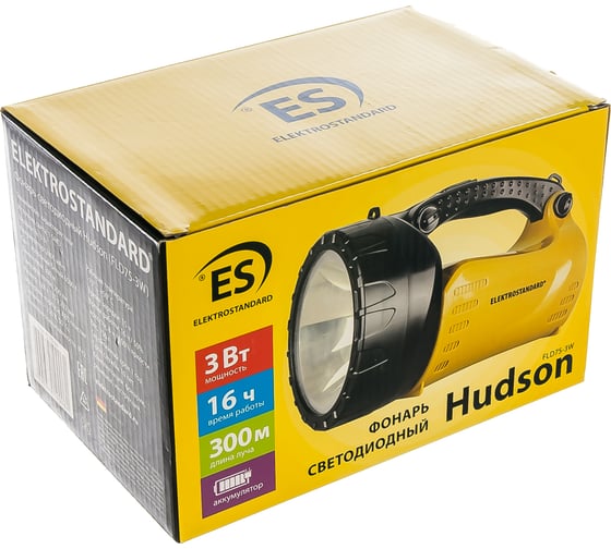 Фонарь на аккумуляторах Elektrostandard светодиодный Hudson (FLD75-3W) a037057