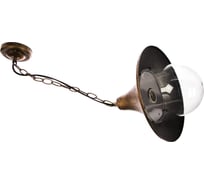 Садово-парковый светильник Elektrostandard GL 1020H Saga H черное золото a039866