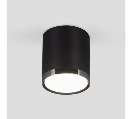 Светодиодный стационарный светильник Elektrostandard DLR024 6W 4200K черный матовый a039018