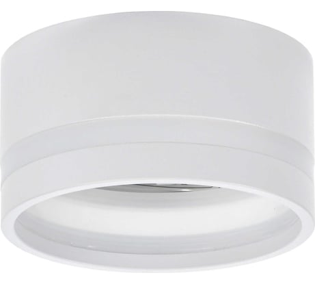 Накладной потолочный светильник IEK Lighting 4032 под лампу gx53 белый LT-UPB0-4032-GX53-1-K01