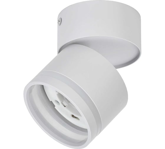 Настенно-потолочный светильник IEK Lighting 4034 под лампу gx53 белый LT-USB0-4034-GX53-1-K01