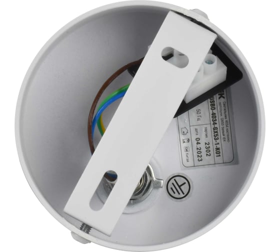 Настенно-потолочный светильник IEK Lighting 4034 под лампу gx53 белый LT-USB0-4034-GX53-1-K01