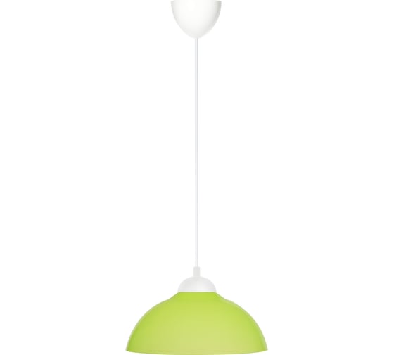 Светильник TDM ELECTRIC НСБ 1122/1 "home mini" 15 Вт, Е27, зеленый, шнур белый SQ0313-0034 1