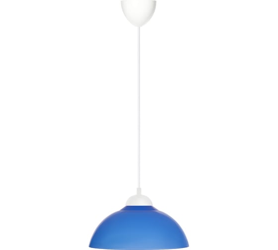 Светильник TDM ELECTRIC НСБ 1122/1 "home mini" 15 Вт, Е27, синий, шнур белый SQ0313-0035 1