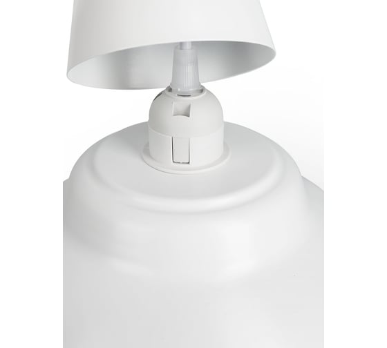 Светильник TDM ELECTRIC НСБ 2537/1 "steel" 40 Вт, Е27, опал, шнур белый SQ0313-0046