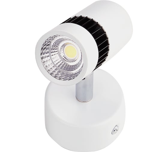 Светодиодный светильник Ambrella Light белый TN101/10W WH/BK