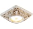 Точечный светодиодный светильник Ambrella Light бежевый гипс MR16 D2960 BG 1