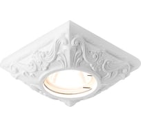 Точечный светодиодный светильник Ambrella Light белый гипс MR16 D2960 W