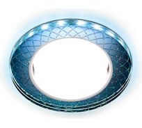 Точечный светодиодный светильник Ambrella Light хром/серебро GX53+3W/LED COLD/ G245 CH/PR/CLD