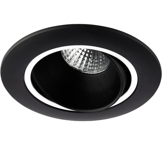Точечный светодиодный светильник Ambrella Light черный 5W S510 BK 1
