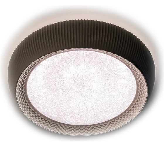 Управляемый светильник Ambrella Light ORBITAL CRYSTAL SAND FS1240 WH/SD 48W