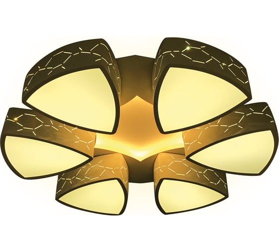 Управляемый светильник Ambrella Light ORBITAL GRANULE FG2066 WH 144W+21W 1