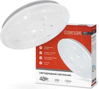 Светодиодный светильник IN HOME серии DECO 48Вт 230В 4000К 3120Лм 380x55мм СОЗВЕЗДИЕ 4690612038551