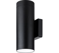 Настенный светильник TDM ELECTRIC led, тубо, 2x6 Вт, 4000 к, h252 мм, алюминий/черный, вверх/вниз, ip65, SQ0345-1087