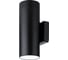 Настенный светильник TDM ELECTRIC led, тубо, 2x6 Вт, 4000 к, h252 мм, алюминий/черный, вверх/вниз, ip65, SQ0345-1087 1
