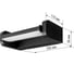 Настенный светильник TDM ELECTRIC led, аура, l200 мм, 6 Вт, 3000 k, алюминий/черный, ip65, SQ0345-1036 3