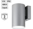 Настенный светильник TDM ELECTRIC led, соло, 6 Вт, 4000 к, h160 мм, алюминий/серый, ip65, SQ0345-1092 2