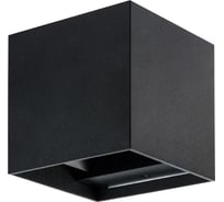 Настенный светильник TDM ELECTRIC led, кватро, 2x3 Вт, 4000 к, н100 мм, алюминий/черный, вверх/вниз, ip65, SQ0345-1029