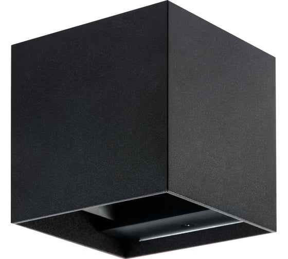 Настенный светильник TDM ELECTRIC led, кватро, 2x3 Вт, 4000 к, н100 мм, алюминий/черный, вверх/вниз, ip65, SQ0345-1029