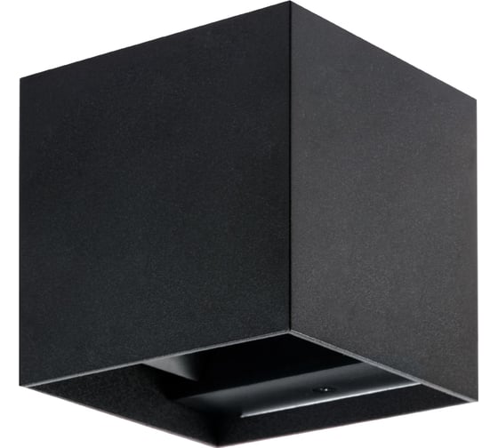 Настенный светильник TDM ELECTRIC led, кватро, 2x3 Вт, 4000 к, н100 мм, алюминий/черный, вверх/вниз, ip65, SQ0345-1029 1