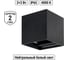 Настенный светильник TDM ELECTRIC led, кватро, 2x3 Вт, 4000 к, н100 мм, алюминий/черный, вверх/вниз, ip65, SQ0345-1029 2