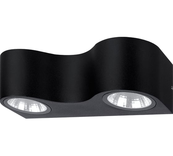 Настенный светильник TDM ELECTRIC led, дуэт, 4x3 Вт, 3000 к, l200 мм, алюминий/черный, вверх/вниз, ip65, SQ0345-1025