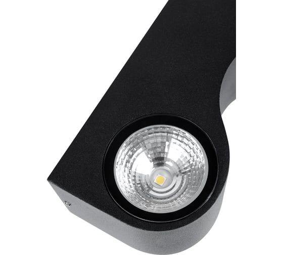 Настенный светильник TDM ELECTRIC led, дуэт, 4x3 Вт, 3000 к, l200 мм, алюминий/черный, вверх/вниз, ip65, SQ0345-1025