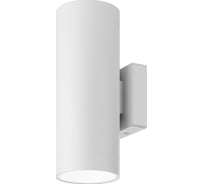 Настенный светильник TDM ELECTRIC led, тубо, 2x6 Вт, 4000 к, h252 мм, алюминий/белый, вверх/вниз, ip65, SQ0345-1088