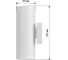 Настенный светильник TDM ELECTRIC led, тубо, 2x6 Вт, 4000 к, h252 мм, алюминий/белый, вверх/вниз, ip65, SQ0345-1088 4