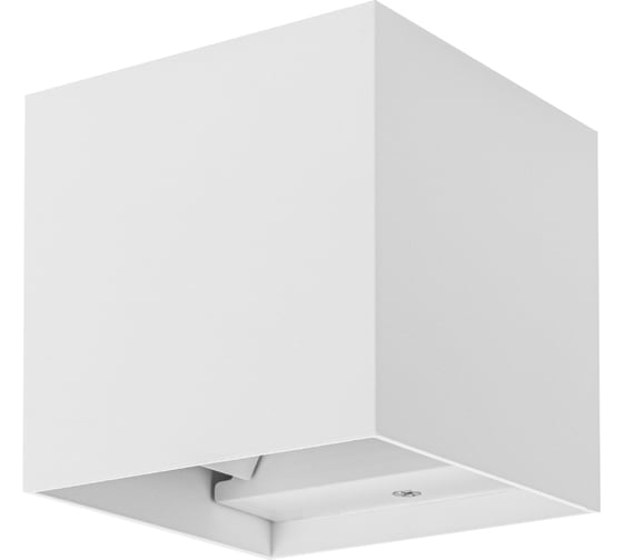 Настенный светильник TDM ELECTRIC led, кватро, 2x3 Вт, 4000 к, н100 мм, алюминий/белый, вверх/вниз, ip65, SQ0345-1028