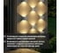 Настенный светильник TDM ELECTRIC led, кватро, 2x3 Вт, 4000 к, н100 мм, алюминий/серый, вверх/вниз, ip65, SQ0345-1086 6