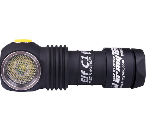 Светодиодный мультифонарь Armytek Elf C1 Micro-USB+18350, 980 лм, аккумулятор F05001SW