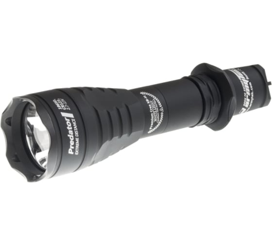 Светодиодный фонарь Armytek Predator v3, 200 лм, красный свет, аккумулятор F01602BR