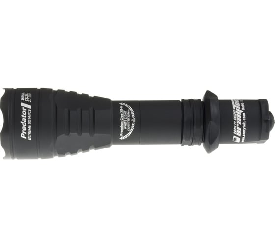 Светодиодный фонарь Armytek Predator v3, 200 лм, красный свет, аккумулятор F01602BR