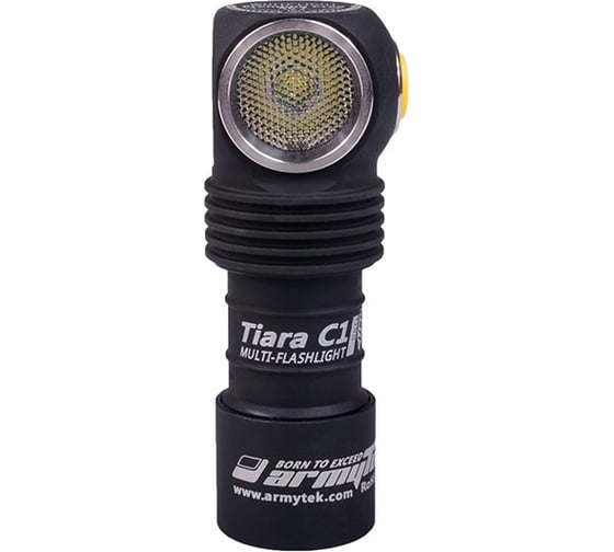 Светодиодный мультифонарь Armytek Tiara C1 Pro Magnet USB+18350, 1050 лм, аккумулятор F00403SC
