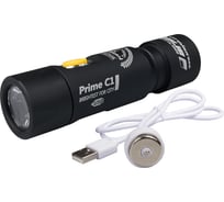 Светодиодный фонарь Armytek Prime C1 Magnet USB+18350, 980 лм, аккумулятор F00903SW