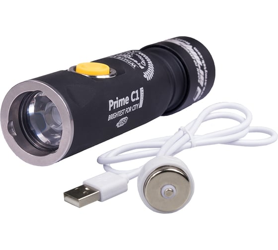 Светодиодный фонарь Armytek Prime C1 Pro Magnet USB+18350, 1050 лм, аккумулятор F01303SC