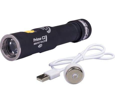 Фонарь Armytek Prime C2 Pro Magnet USB XHP35 Теплый F05901SW